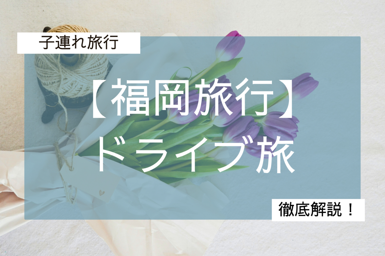 福岡旅行ドライブ